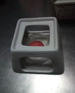 Juego de fondue de porcelana