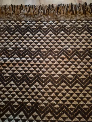Alfombra lana tejida artesanalmente