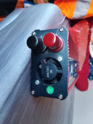 Convertidor 12V/24V DC.Como Nuevo,sin caja