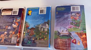 Film Disney VHS: Robin Hood, 101 Dalmazi...