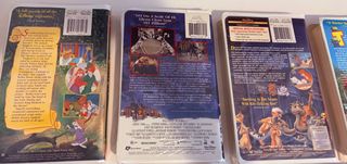 Film Disney VHS: Robin Hood, 101 Dalmazi...