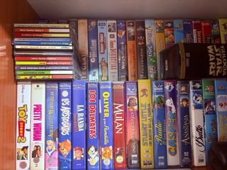 Film Disney VHS: Robin Hood, 101 Dalmazi...