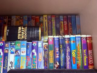 Film Disney VHS: Robin Hood, 101 Dalmazi...