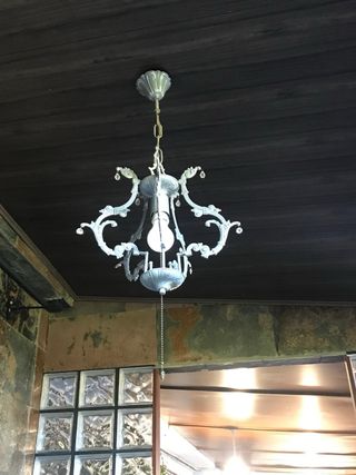 Lámpara Techo Vintage Restaurada