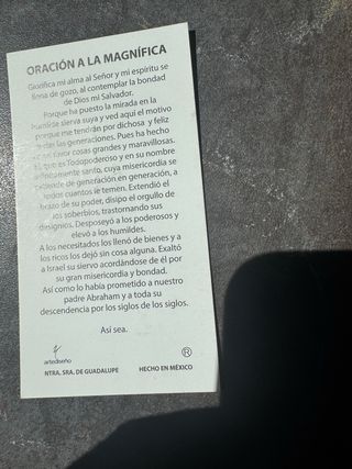 Santini Madonna di Guadalupe