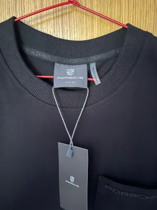Camiseta Porsche Negra Talla M