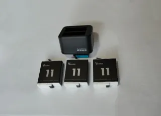 GoPro Hero 9 + Max Lens Mod + Batterie