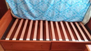 Cama 90 con almacenaje