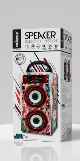 Altavoz Karaoke Bluetooth GO)) ROCK