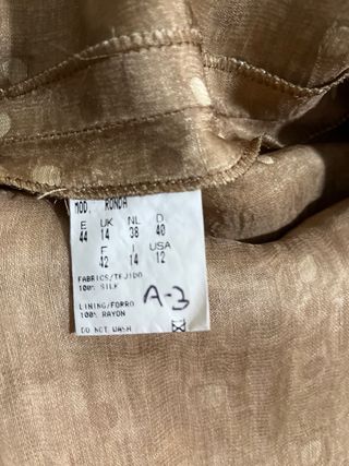 Conjunto PRONOVIAS Vestido y Chaqueta Beige