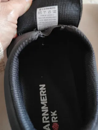 Zapatos de Cocina LARNMERN Mujer Negros