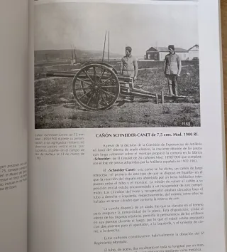 Libros de artillería en la Guerra Civil.