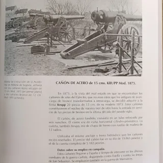 Libros de artillería en la Guerra Civil.