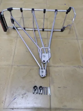 Porta bultos bicicleta aluminio