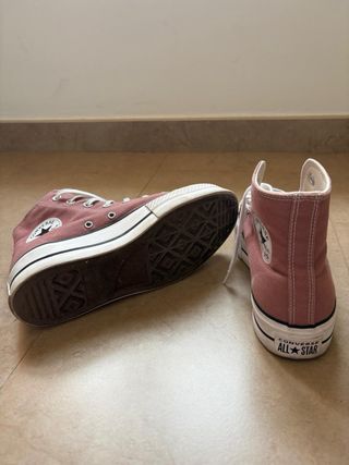 Converse Altas Rosa Talla 39