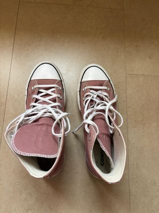 Converse Altas Rosa Talla 39