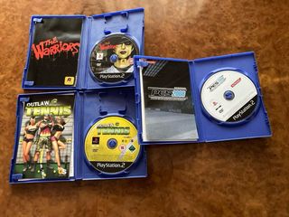 Videojuegos PS2: The Warriors, Outlaw Tennis, PES