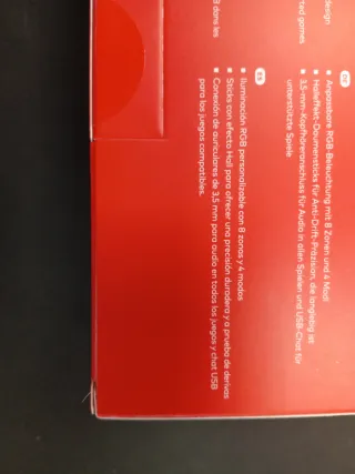 Mando Afterglow RGB Nintendo Switch 02254