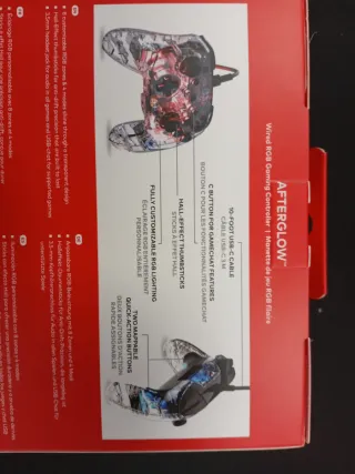 Mando Afterglow RGB Nintendo Switch 02254