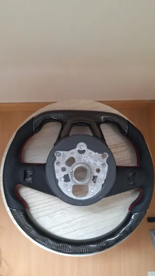 Volante Fibra Carbono Audi