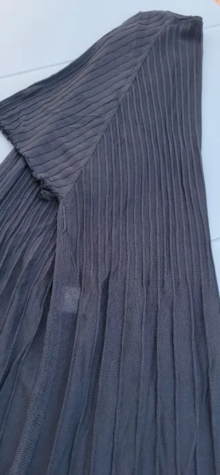 Chaqueta Larga Marina Rinaldi Negra