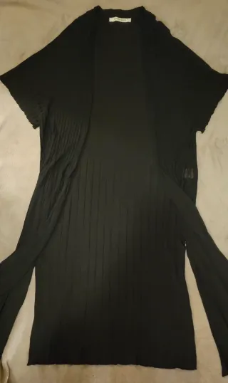 Chaqueta Larga Marina Rinaldi Negra