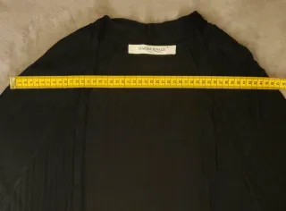 Chaqueta Larga Marina Rinaldi Negra