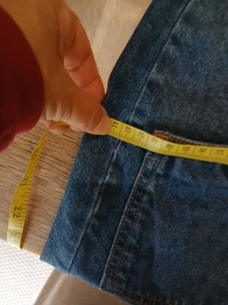 Falda vaquera con botones