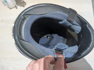 Casco Arai Chaser Drudi Performance Azul y Blanco
