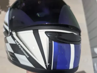 Casco Arai Chaser Drudi Performance Azul y Blanco