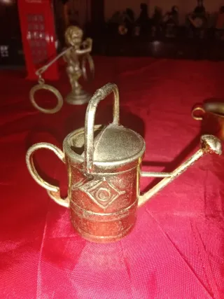 objetos niño con portafotos y otros vintage
