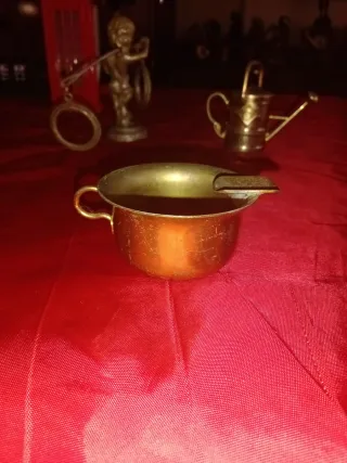 objetos niño con portafotos y otros vintage