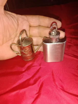 objetos niño con portafotos y otros vintage