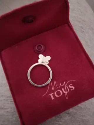 Anillo Tous Mariposa Plata