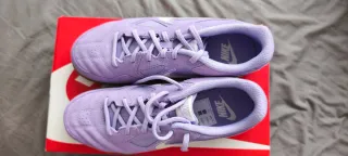 Zapatillas Nike Fútbol Sala Moradas Blancas