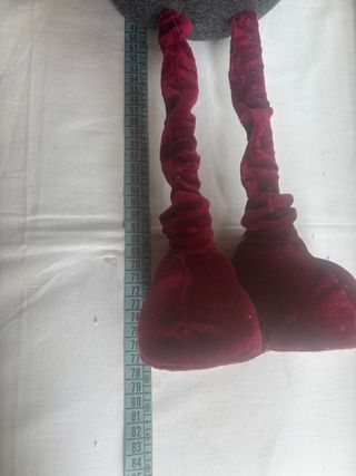 Gnomo decorativo o fermaporta in tessuto