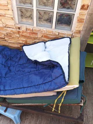 Saco de dormir azul