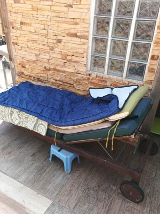 Saco de dormir azul