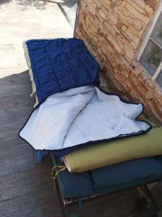 Saco de dormir azul