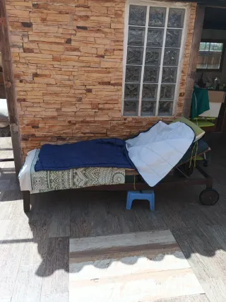 Saco de dormir azul