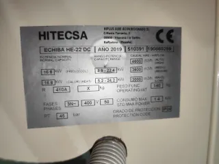 Máquina Aire Acondicionado Hitecs compacto