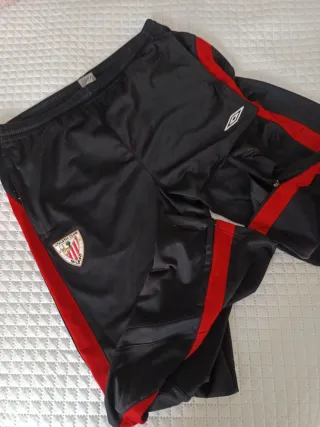 Pantalón Chándal Athletic Club Bilbao Rojo y Negro