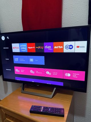 Televisión Sony Negra 35 pulgadas