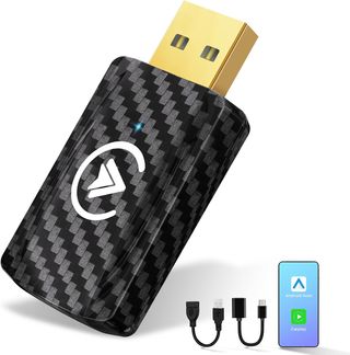 MSXTTLY Adaptador Inalámbrico CarPlay y Android Au