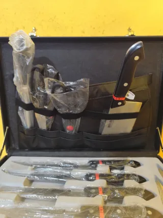 Conjunto Facas Chef-Pro Maleta Profissional
