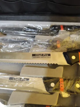 Conjunto Facas Chef-Pro Maleta Profissional