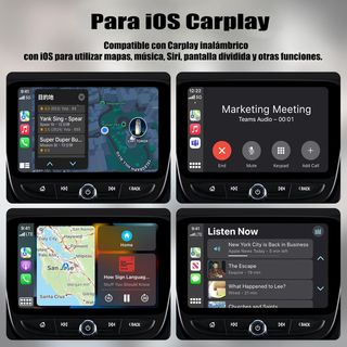 2024 Carplay inalámbrico iOS, Plug & Play Wireless