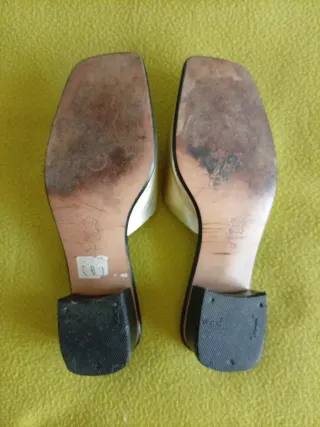 Sandali Vera Pelle Oro LemonDry Made in Italy