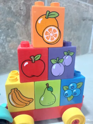 Lego Duplo 10858 e Trattore Frutta 10615