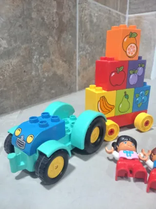 Lego Duplo 10858 e Trattore Frutta 10615